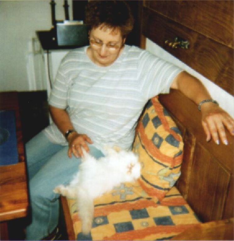 Ferrari und Sigi auf Bank