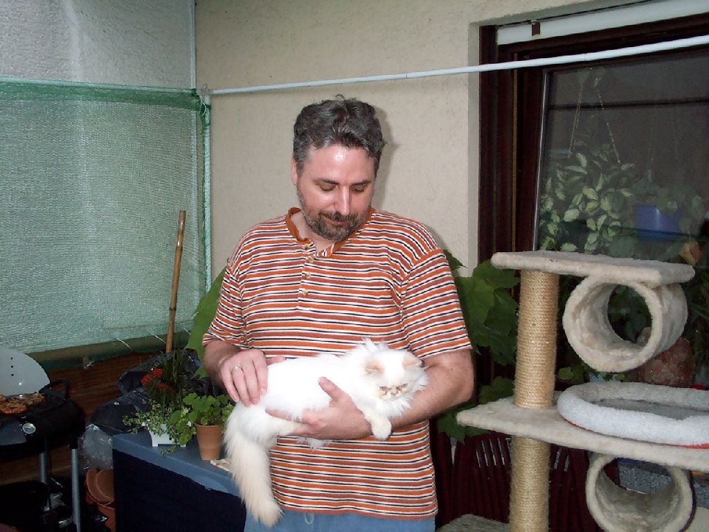 Ferrari auf Michaels Hand